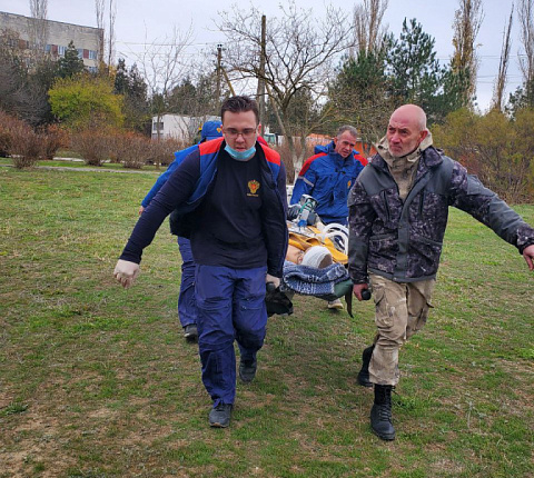 Специалисты Центра лечебного эвакуационного обеспечения ФМБЦ им. А.И. Бурназяна ФМБА России в Сводных медицинских отрядах