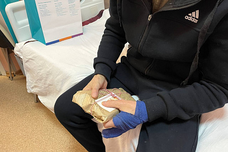 ФМБЦ им.А.И. Бурназяна поздравил пациентов с Днем Героев Отечества