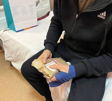 ФМБЦ им.А.И. Бурназяна поздравил пациентов с Днем Героев Отечества