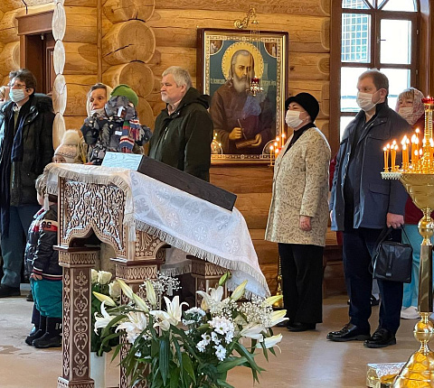 Больничный храмовый корпус во имя Святителя Луки Войно-Ясенецкого отмечает годовщину со дня освящения