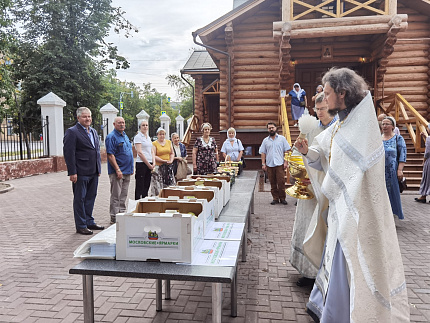 Больничный храмовый корпус во имя Святителя Луки Войно-Ясенецкого отмечает годовщину со дня освящения