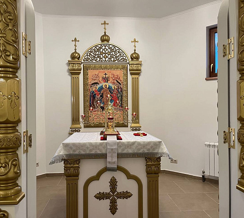 Григорий, митрополит Воскресенский, совершил Великое освящение больничного храмового корпуса ФМБЦ им. А.И. Бурназяна ФМБА России