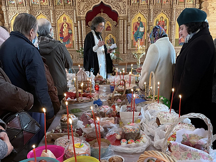 Больничный храмовый корпус во имя Святителя Луки Войно-Ясенецкого отмечает годовщину со дня освящения