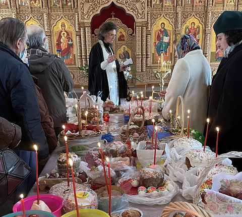 Больничный храмовый корпус во имя Святителя Луки Войно-Ясенецкого отмечает годовщину со дня освящения